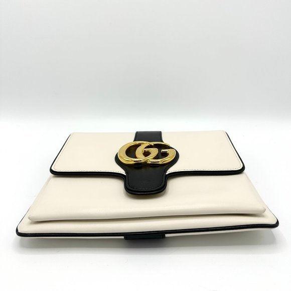 Gucci Bicolor GG Marmont Flap Crossbody - Picture 3 of 8